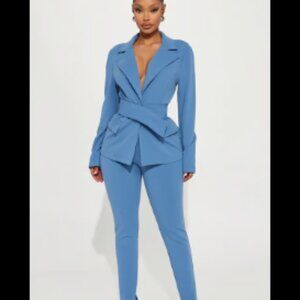 Fashion Nova Point of Interest Pant Set